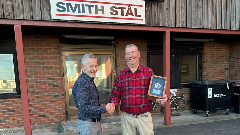 Et halvt århundre på post for Smith Stål
